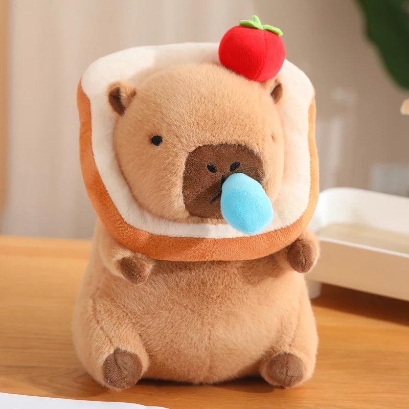 Capy the Boba Bread Nose Drop Capybara Plush