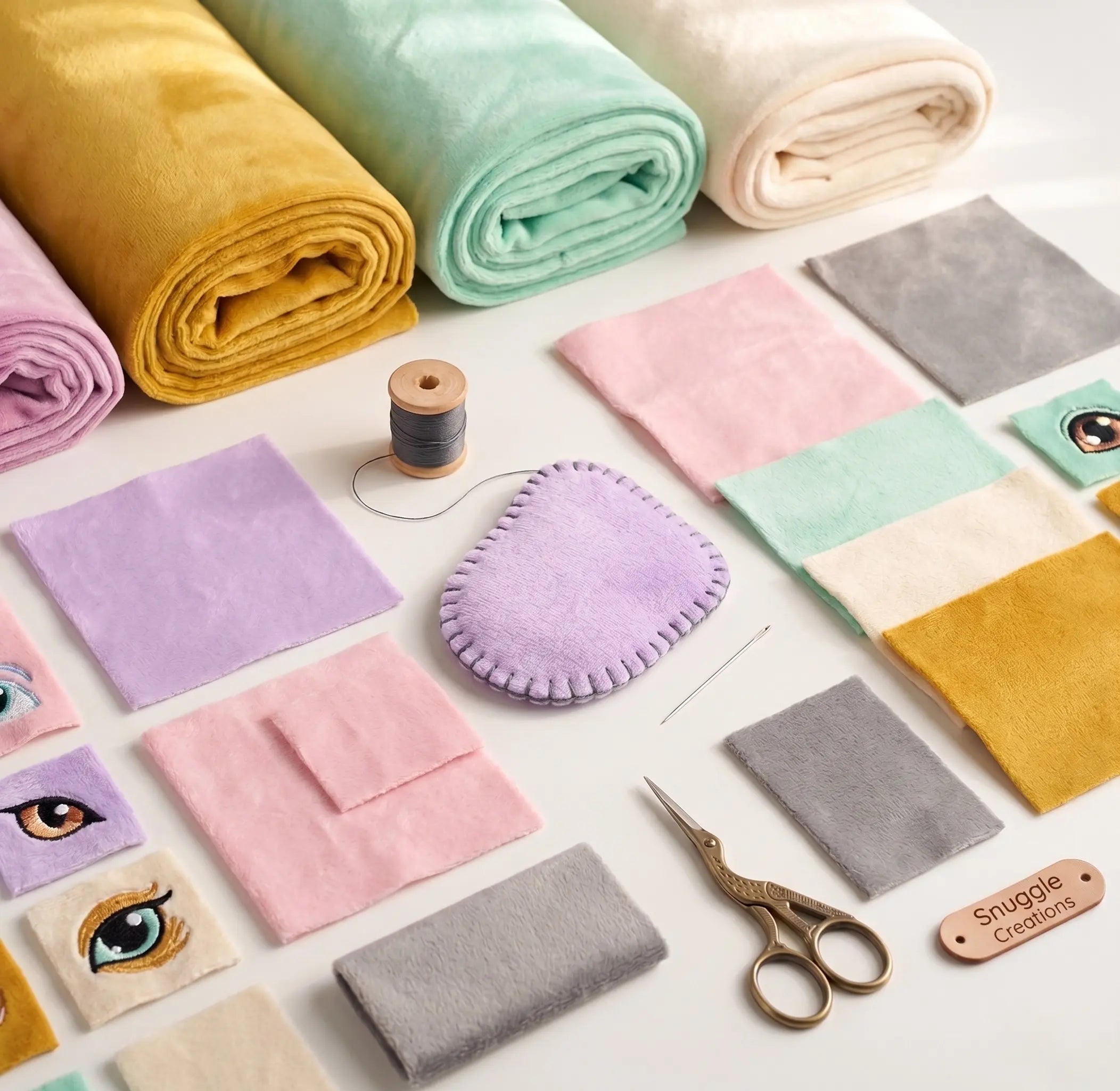 Premium safe plush materials