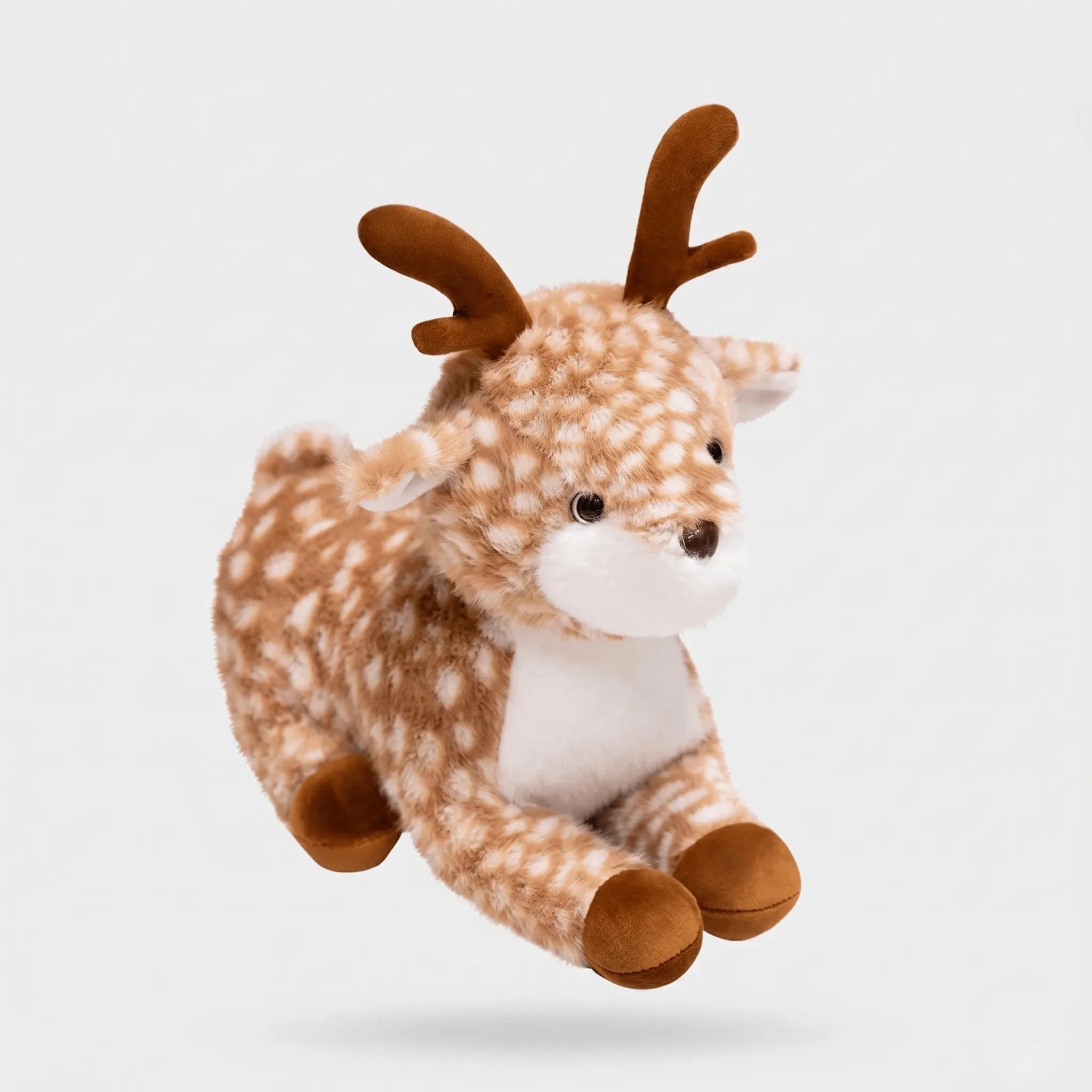 Bambi the Lifelike Lying Sika Deer Plush Pillow