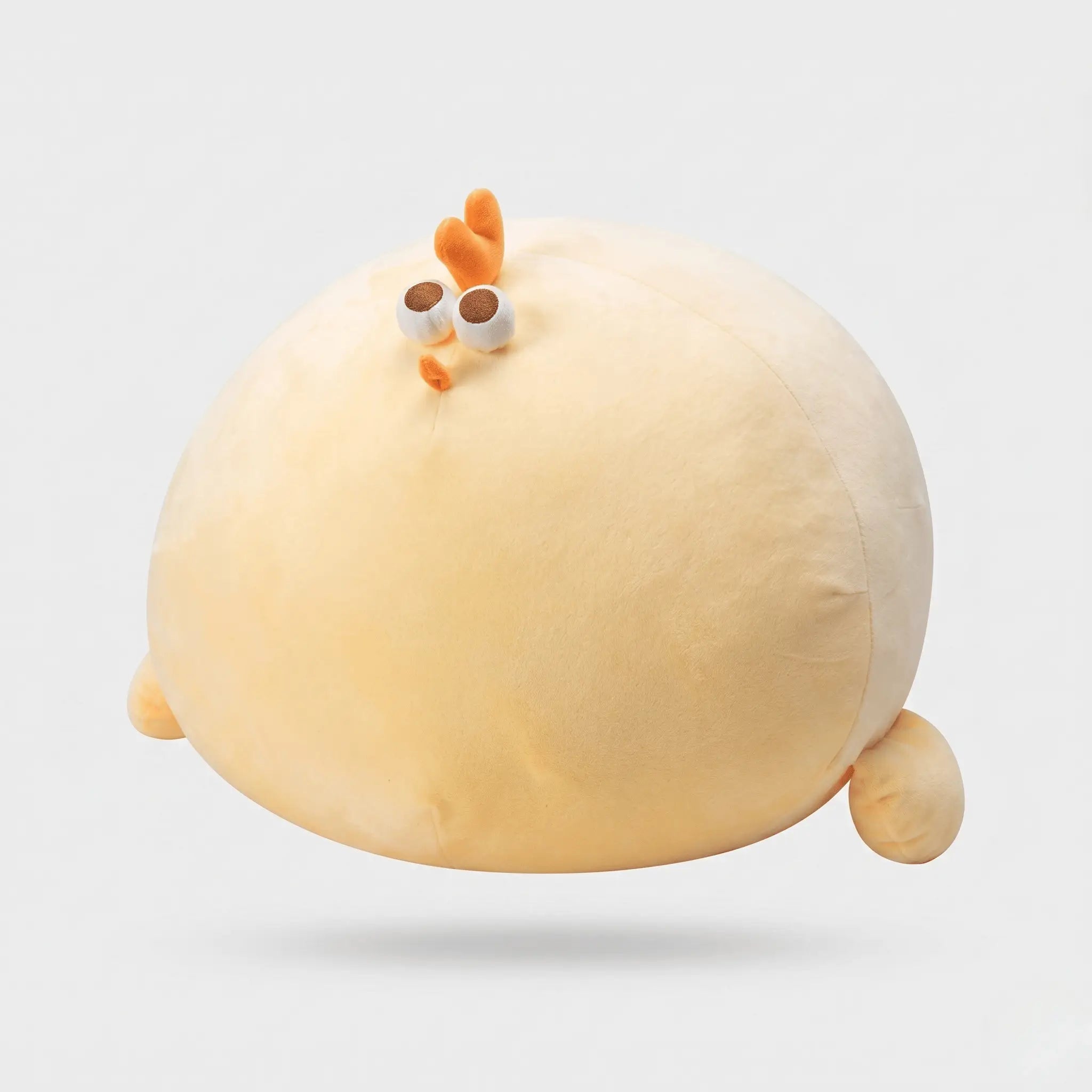 Sunny the Round Sleepy Yellow Chick Plush