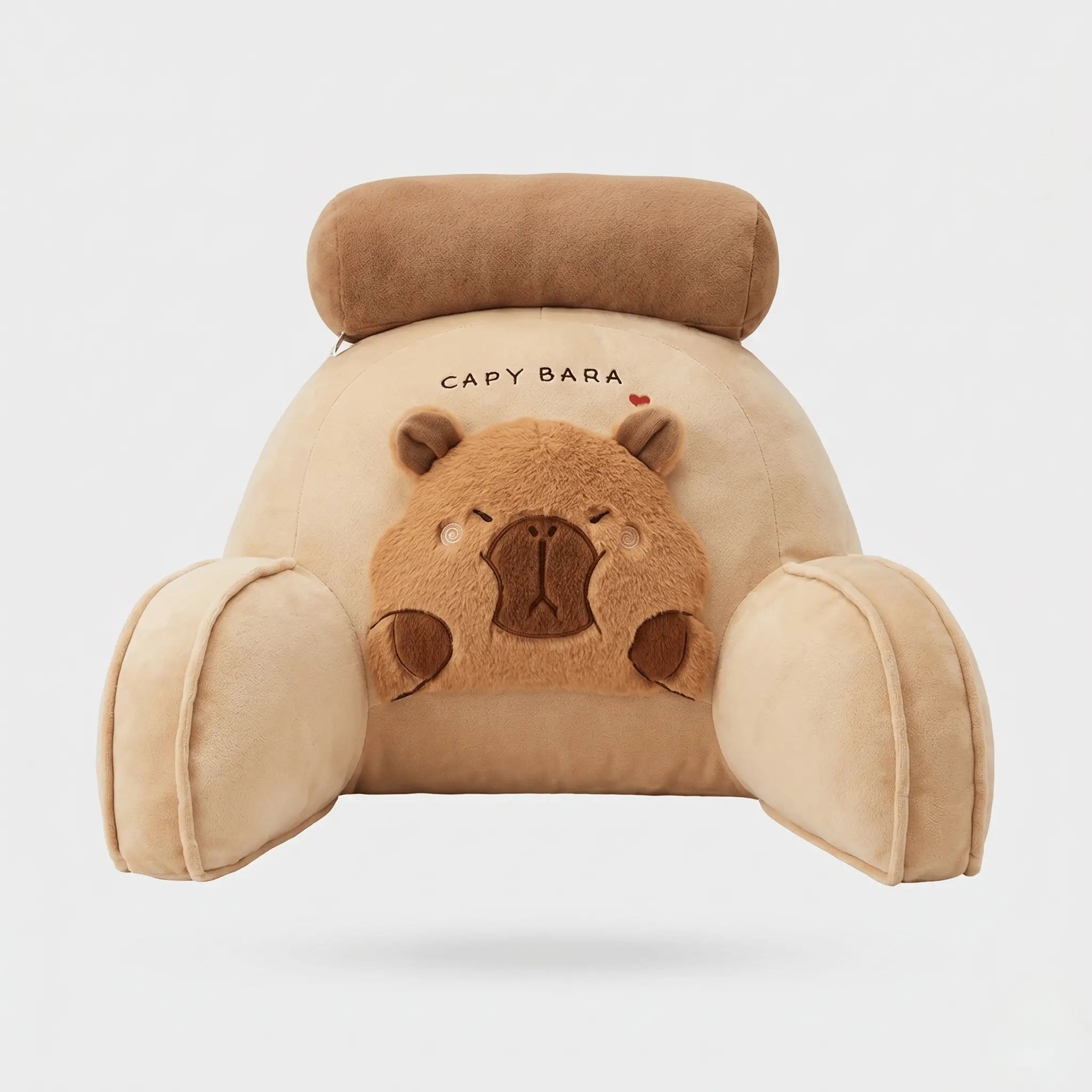 Capy the Cozy Capybara Backrest Triangle Pillow