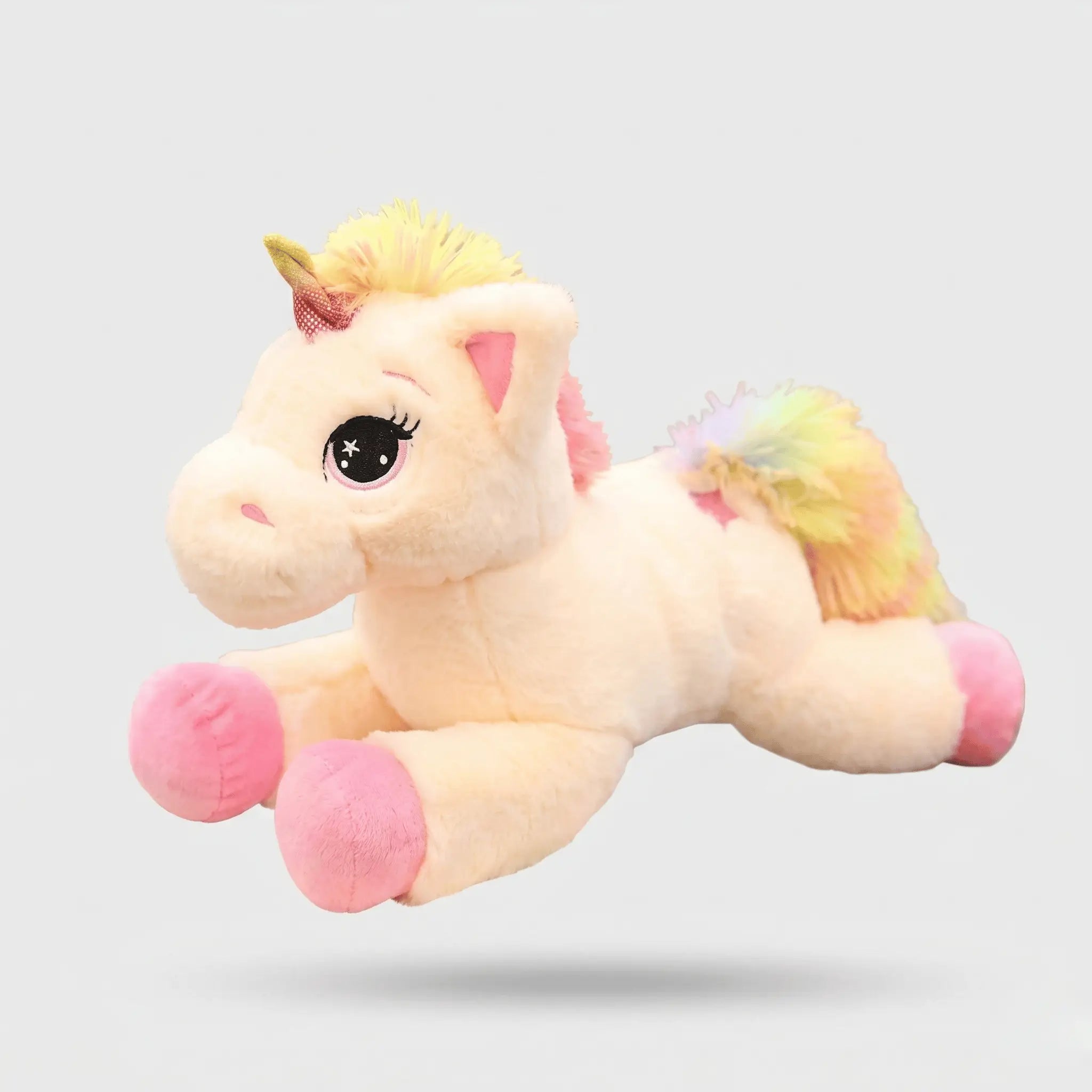Dreamy Rainbow Unicorn Kawaii Horse Plush