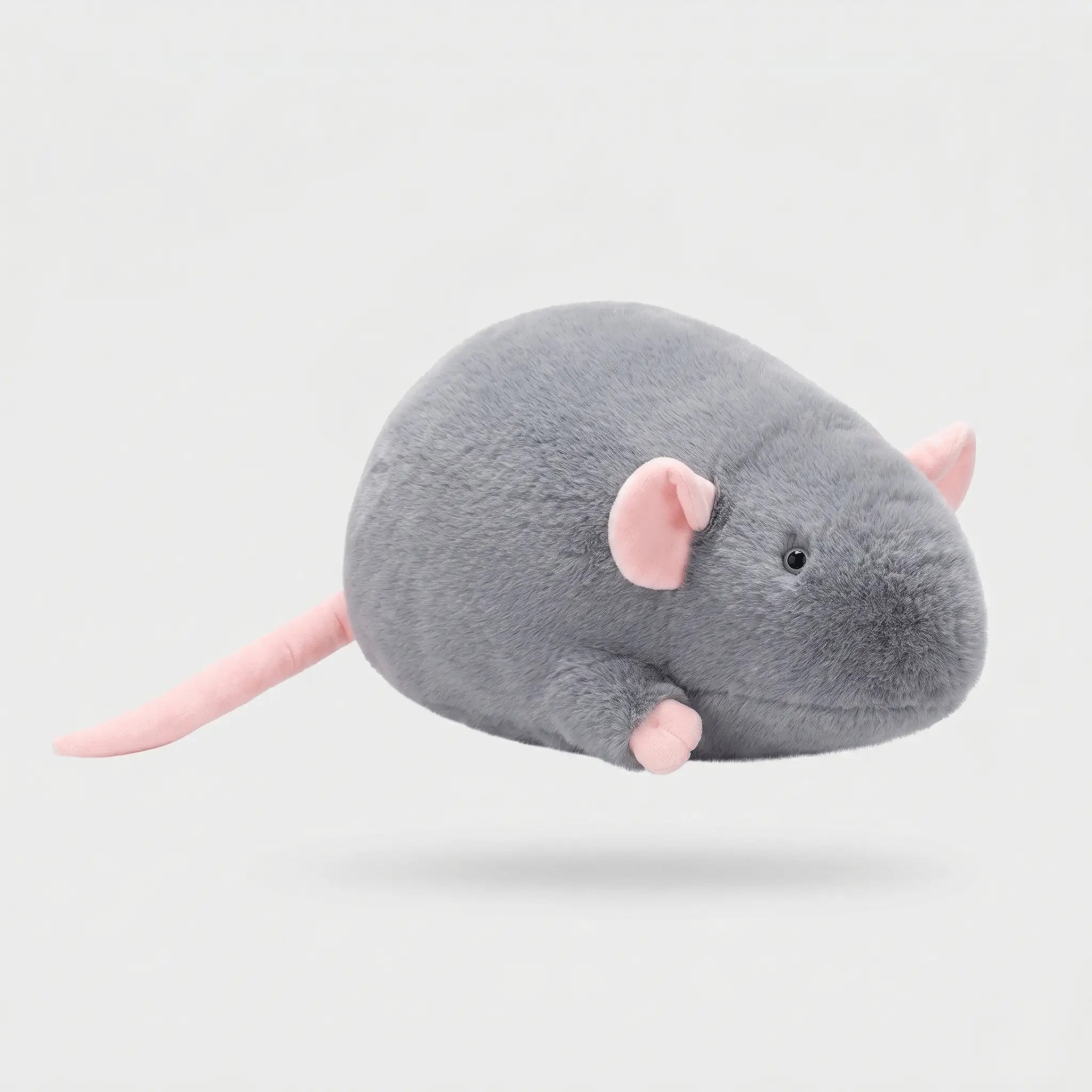 Squeaky the Soft Grey Mouse Plush