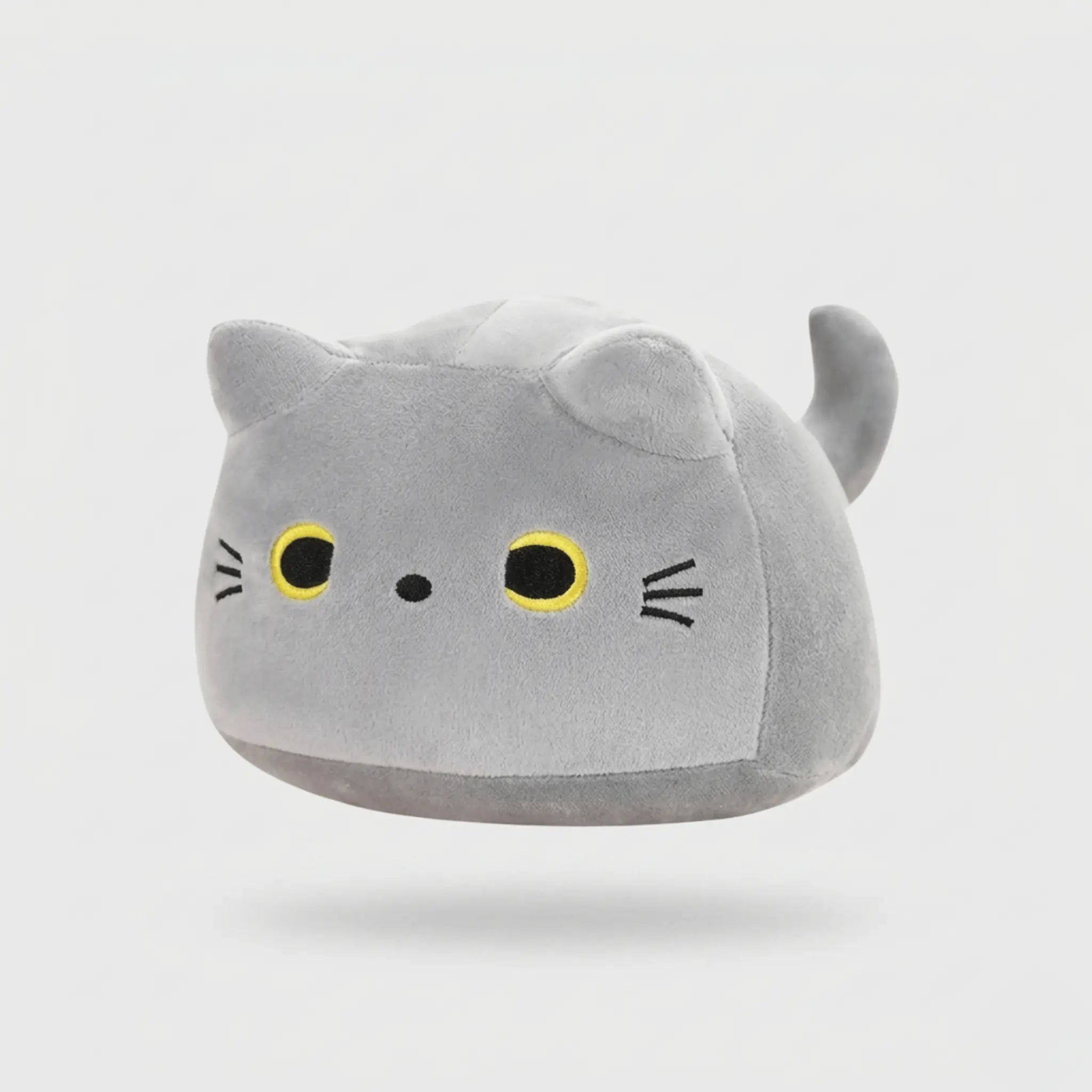 Shadow the Kawaii Black Cat Mom Baby Round Nap Plush Pillow