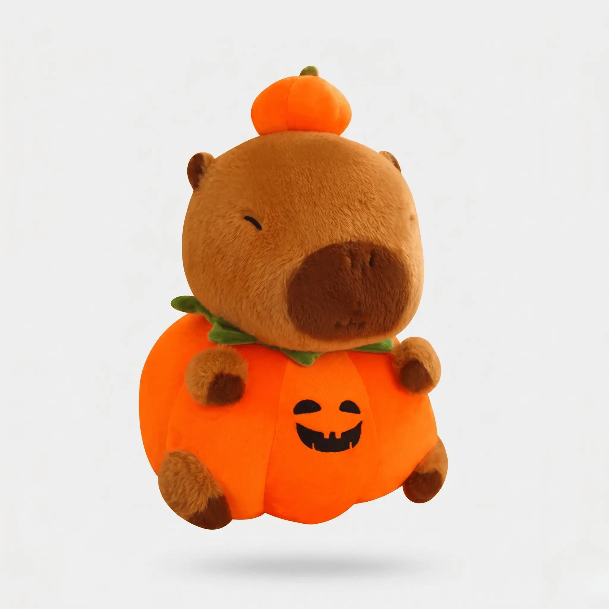 Capy the Pumpkin Halloween Capybara Plush Pillow