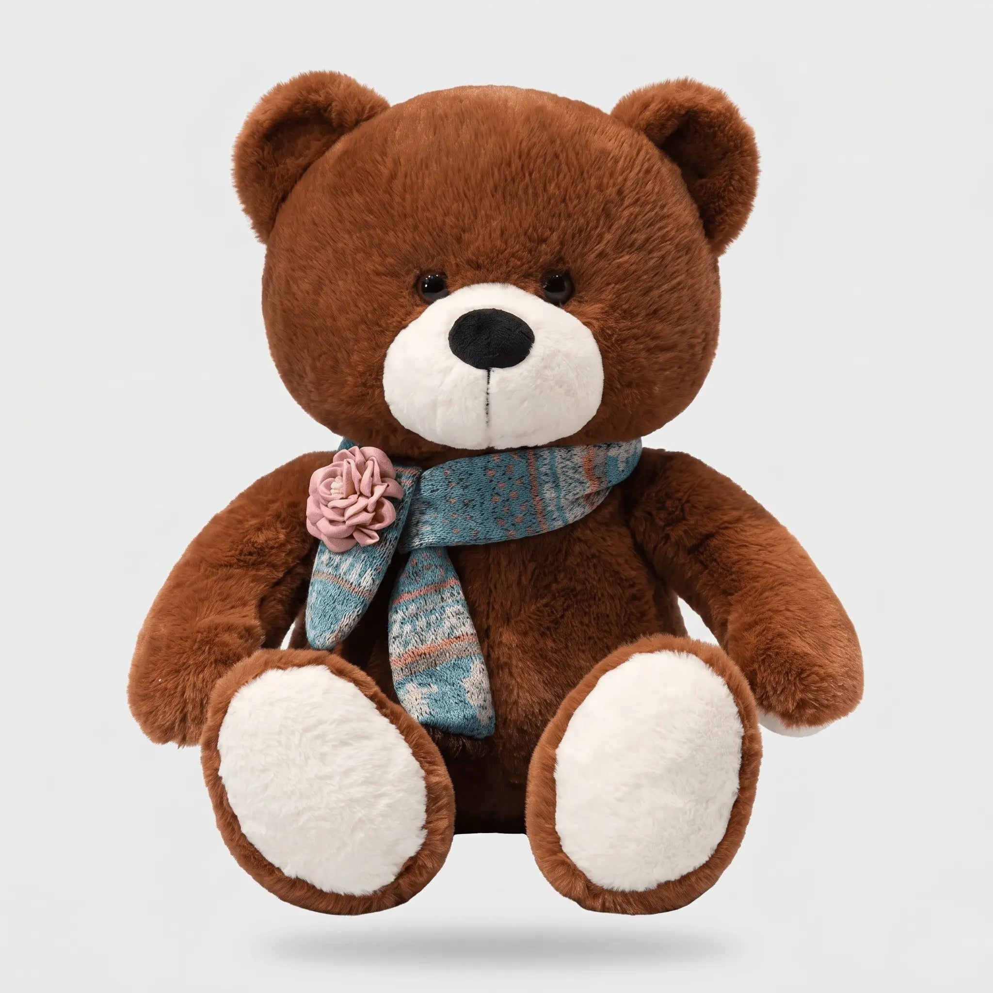 Scarfy the Kawaii Marshmallow Bear Snuggle Plushie Set