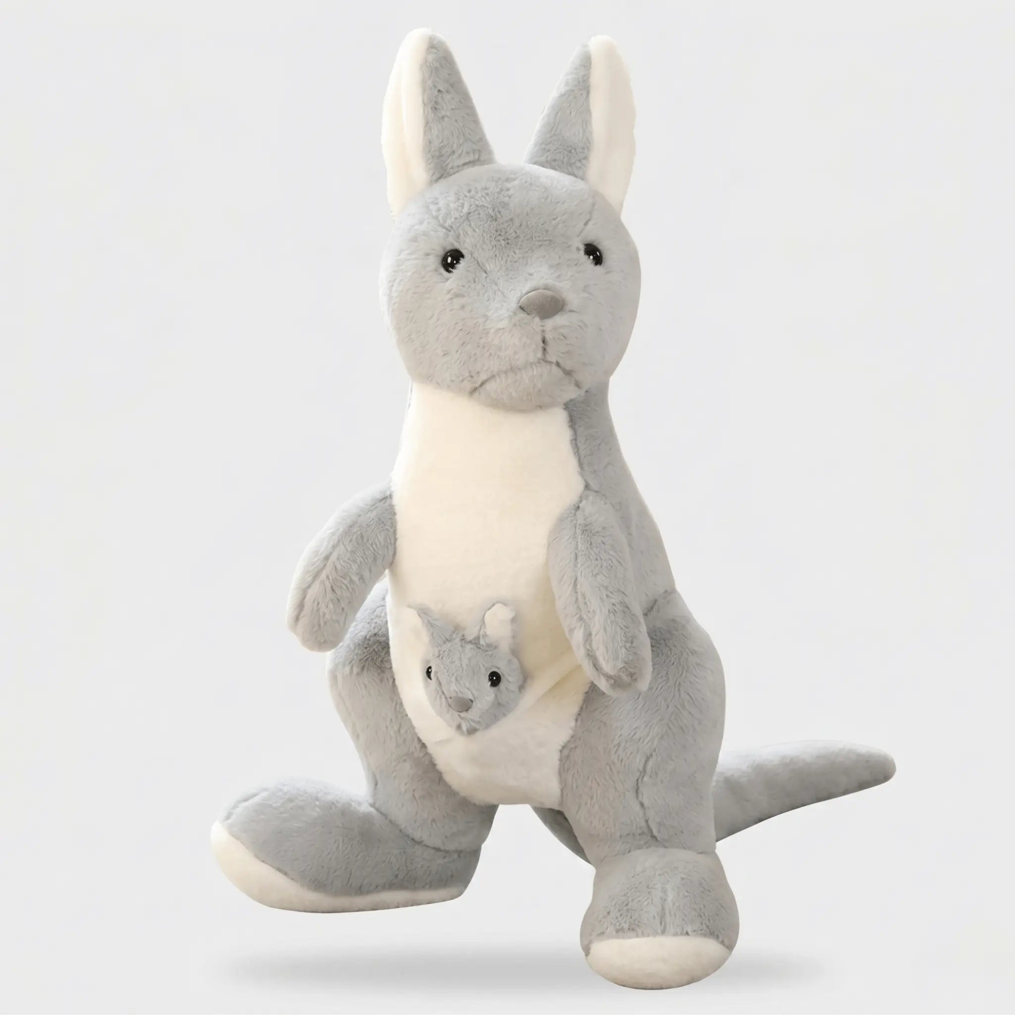 Joey the Kawaii Mother Baby Kangaroo Snuggle Plushie