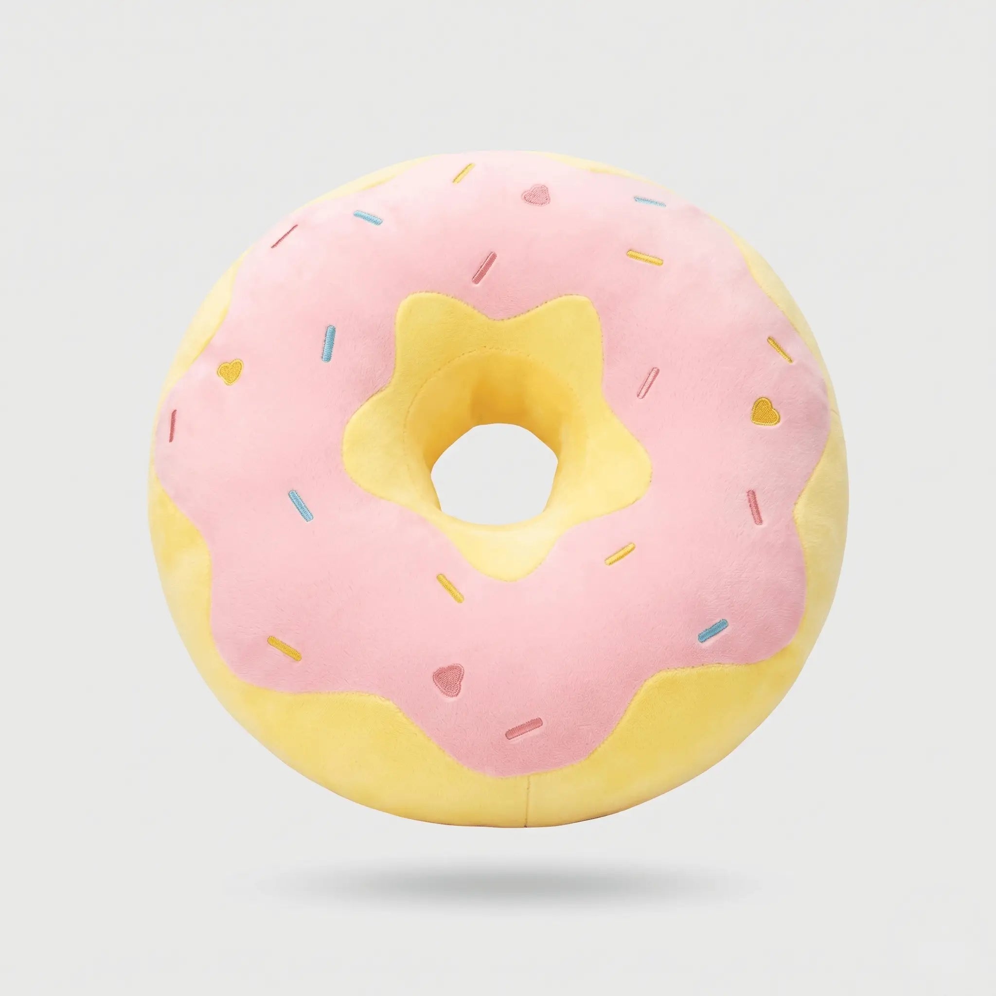 Glazed the Squishy Donut Ring Plush Seat Pillow