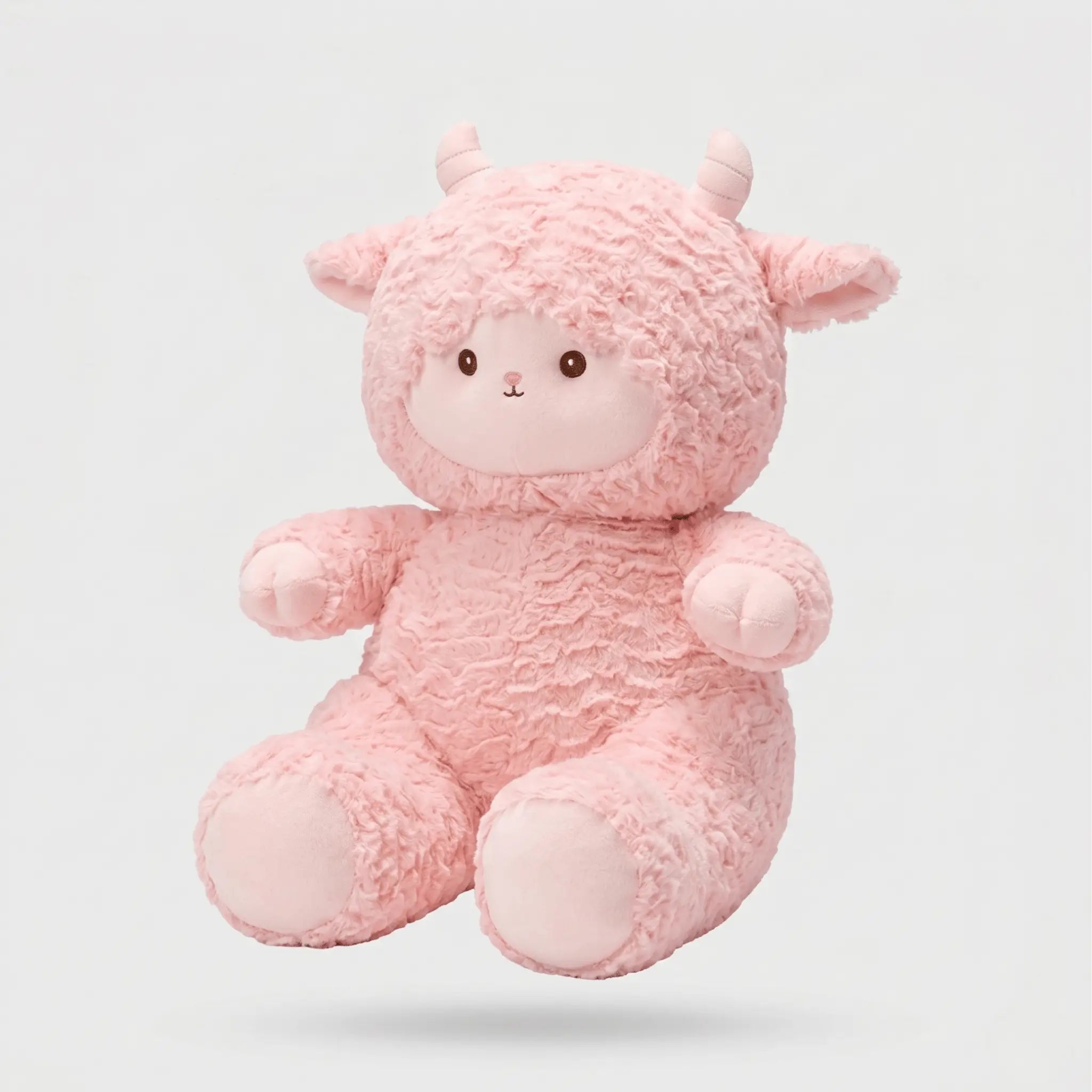 Woolly the Squishy White Lamb Farm Sheep Huggable Plushie