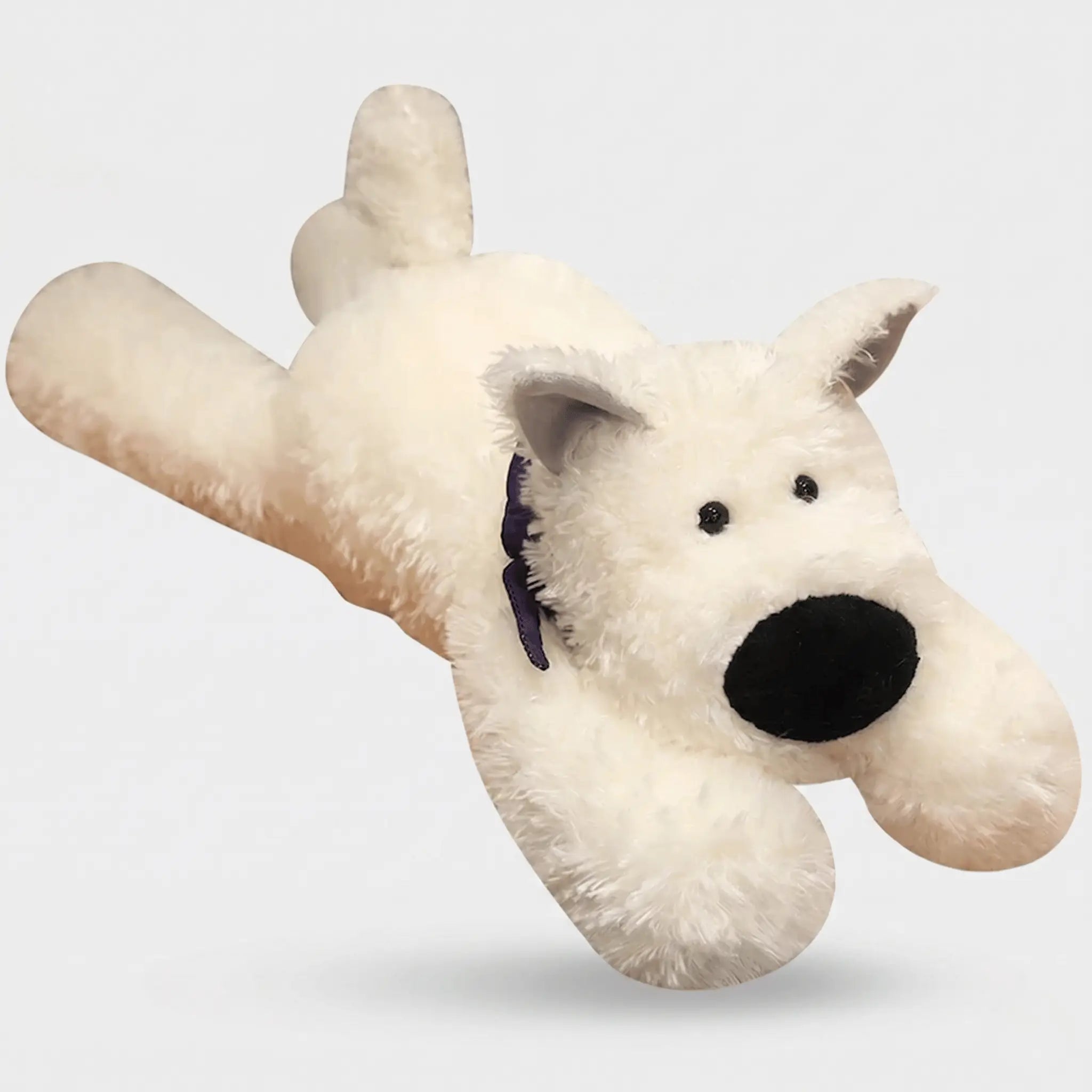 Westie the Fluffy West Highland Puppy Plush Cushion