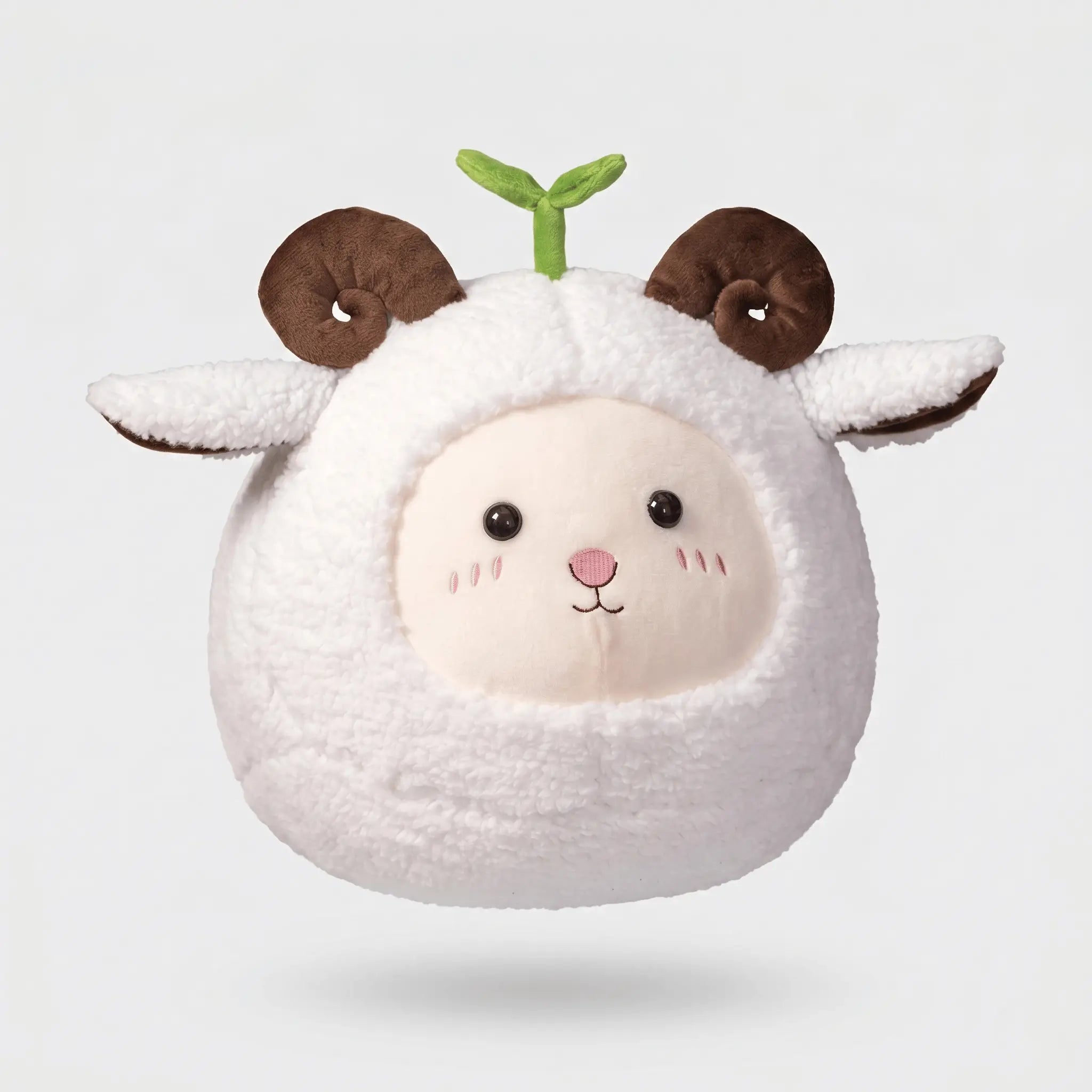 Woolly the Fat Shaped Sheep Goat Soft Plush Pillow