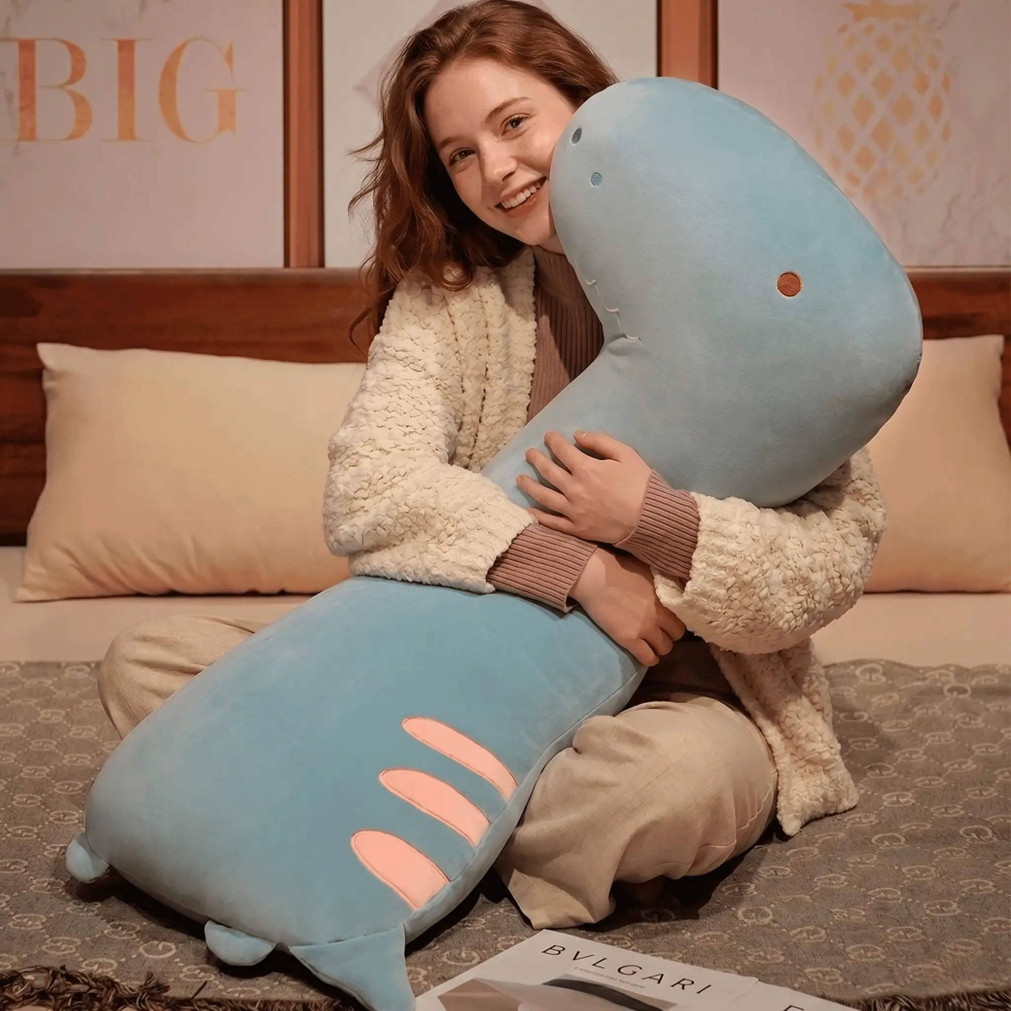 Squidgy Animal Long Removable Sleeping Pillow