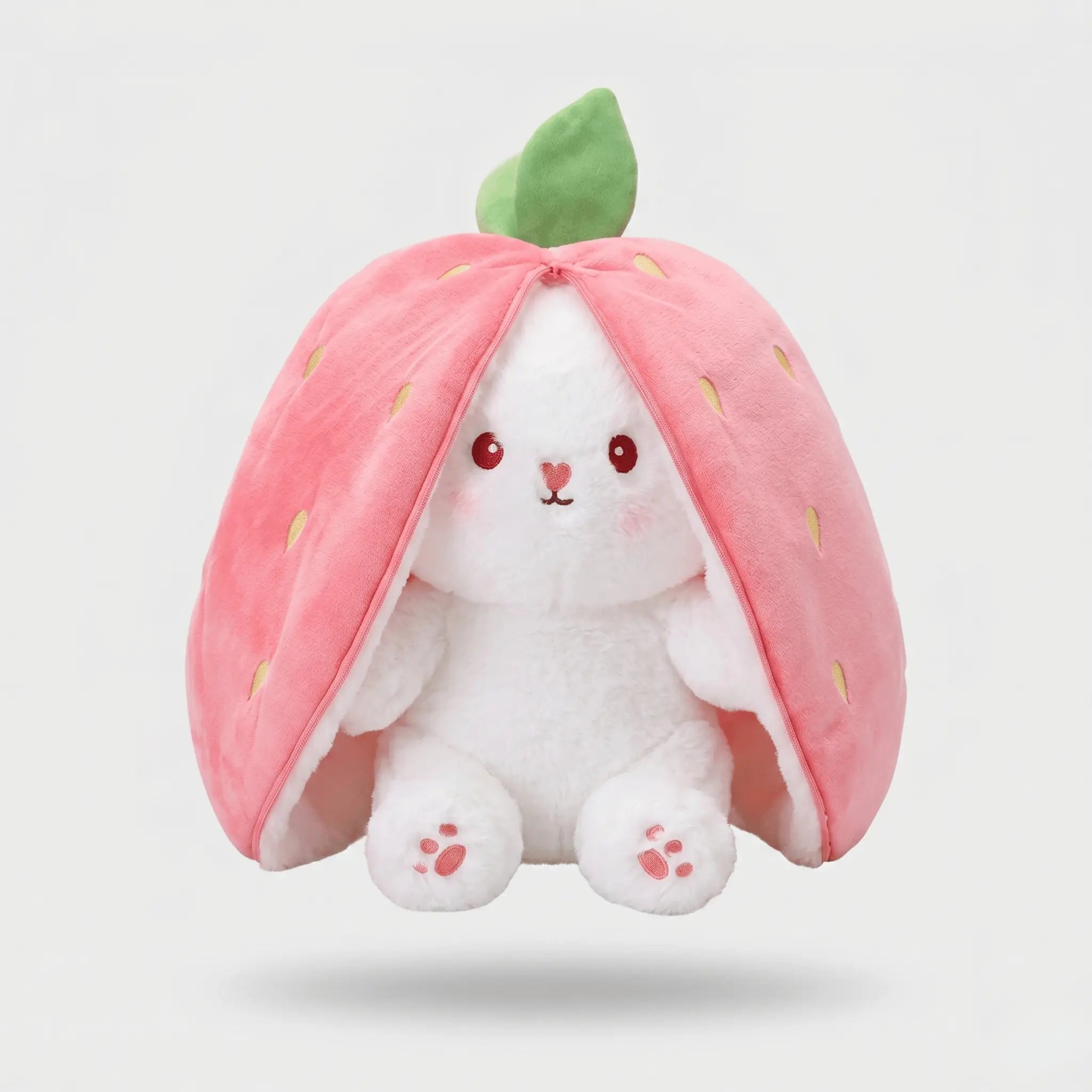 Bun Bun the Bunny Hiding in Strawberry Bag Plush