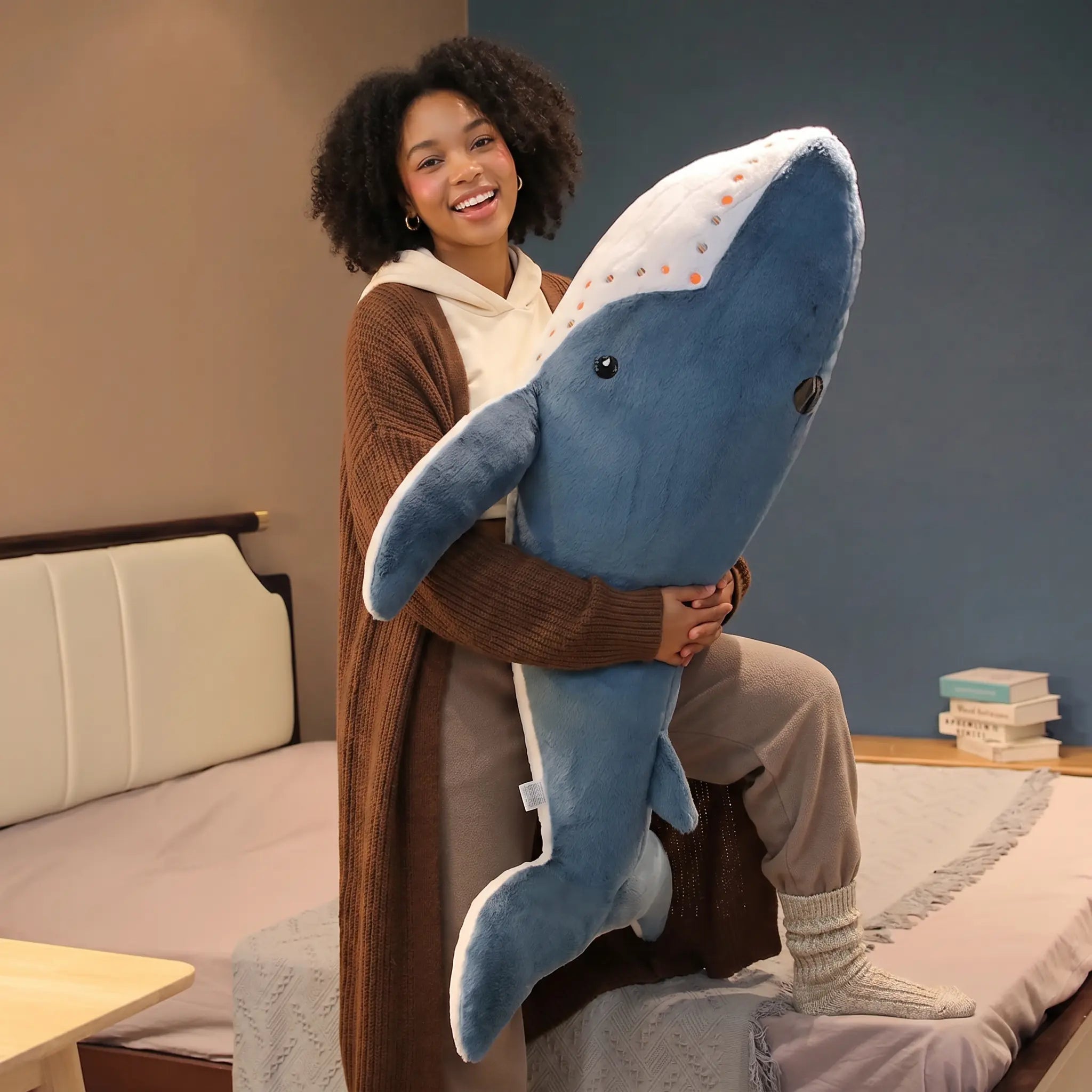 Wavy the Huggable Giant Whale Plush