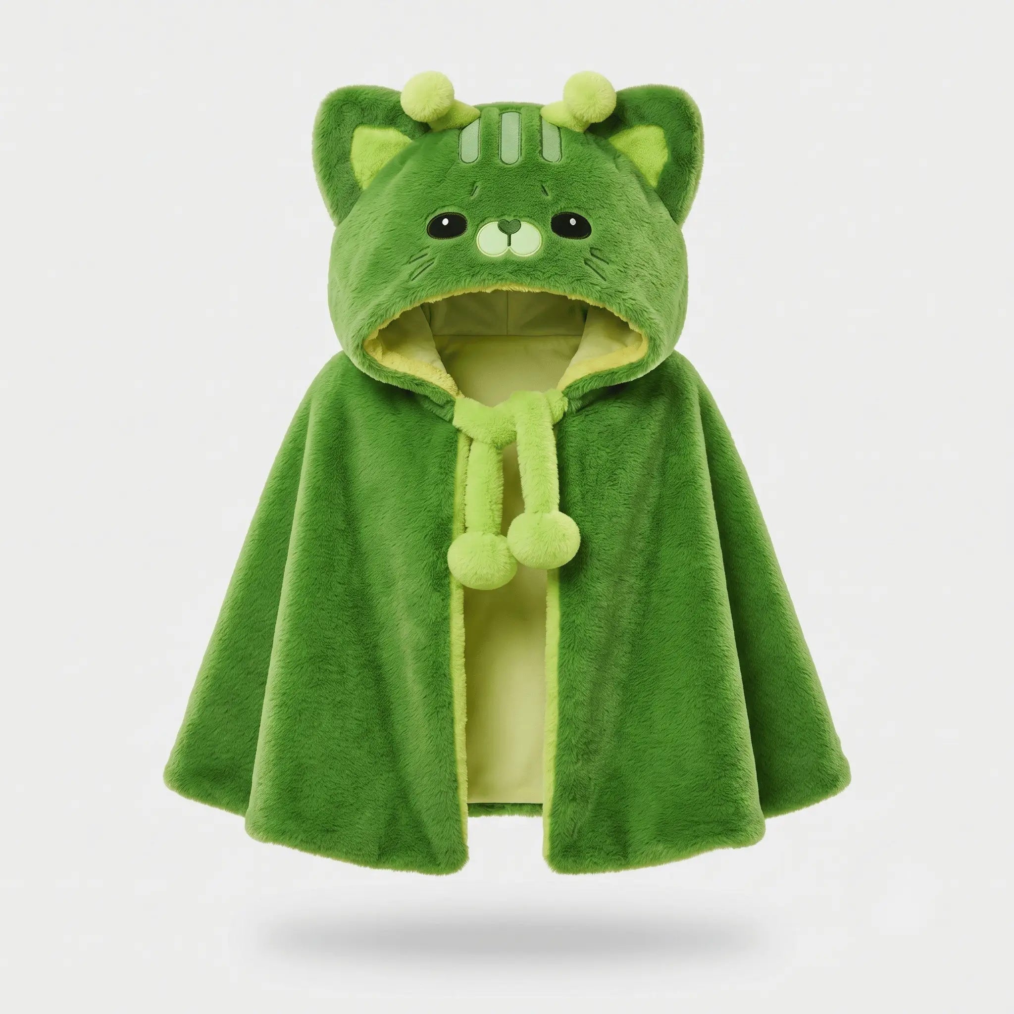 Velvet the Kawaii Soft Cat Cloak Cape Plush Blanket