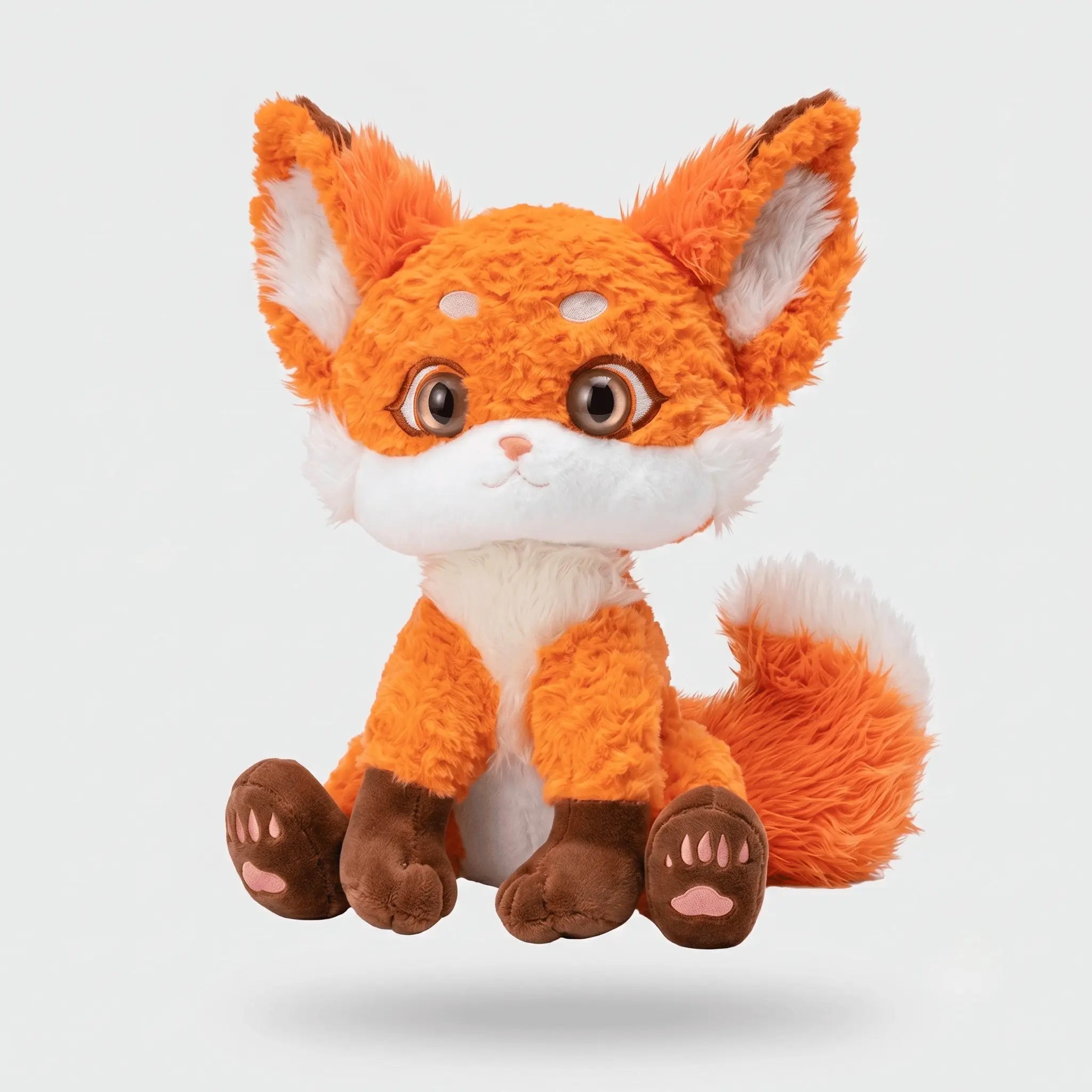Amber the Kawaii Fluffy Fox Sofa Plush Pillow