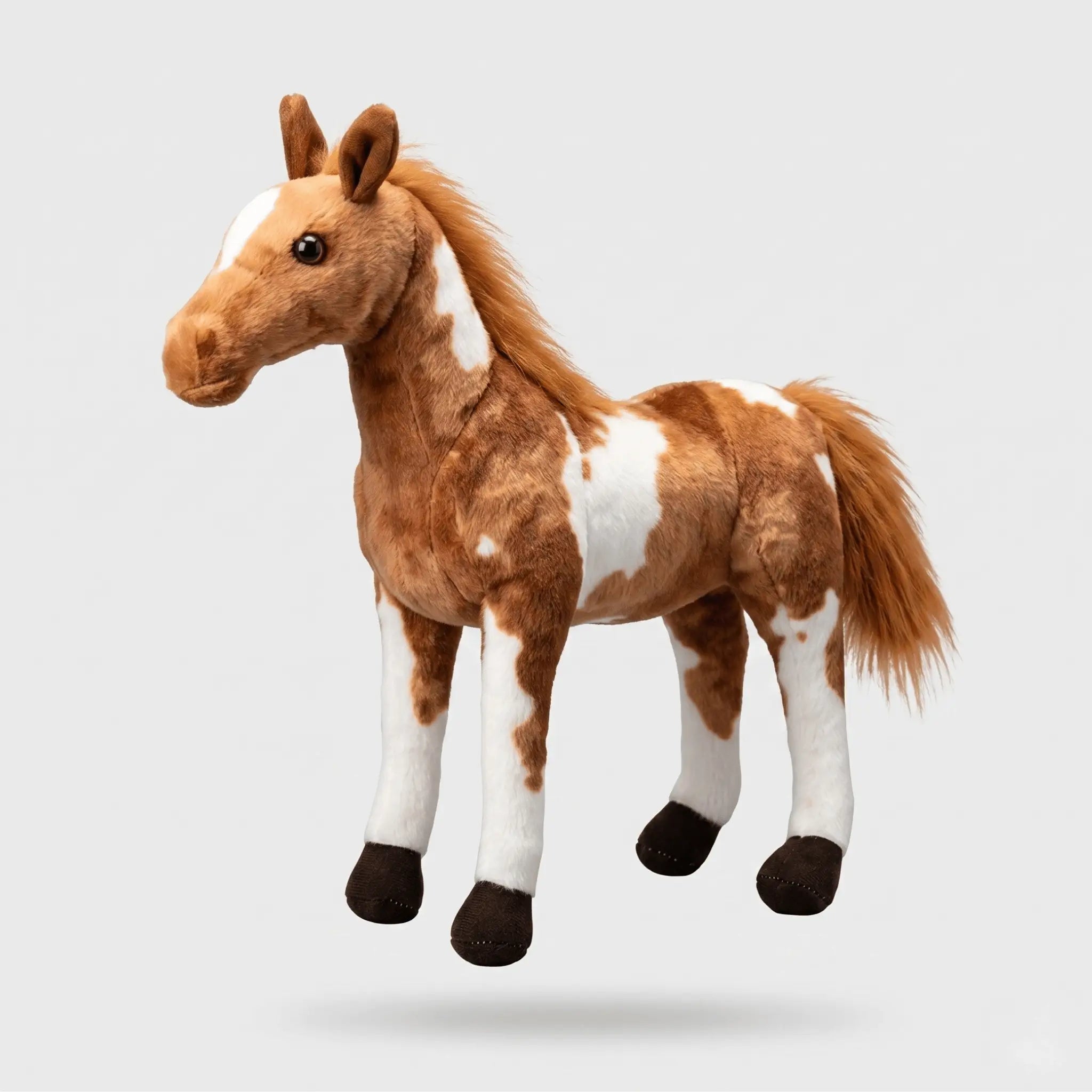 Velvety Lifelike Horse Plush